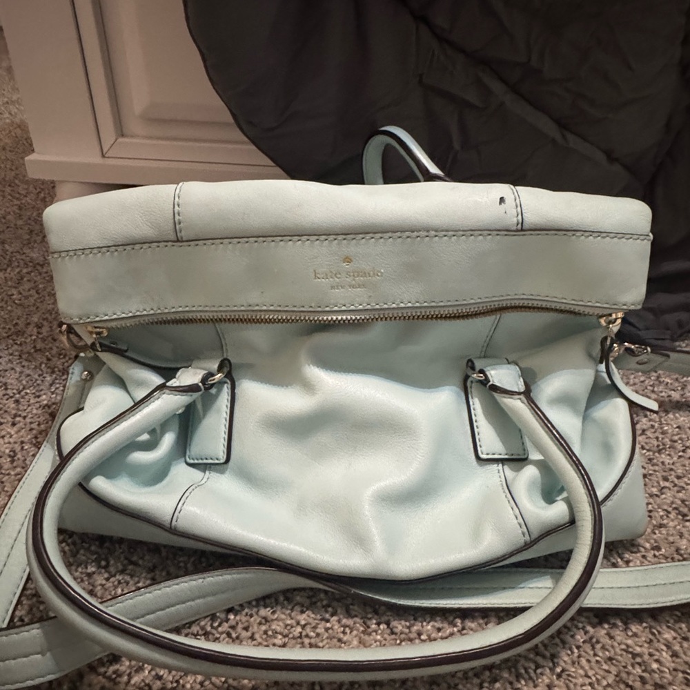 Kate Spade Light Blue Women's Bag- slight scuff